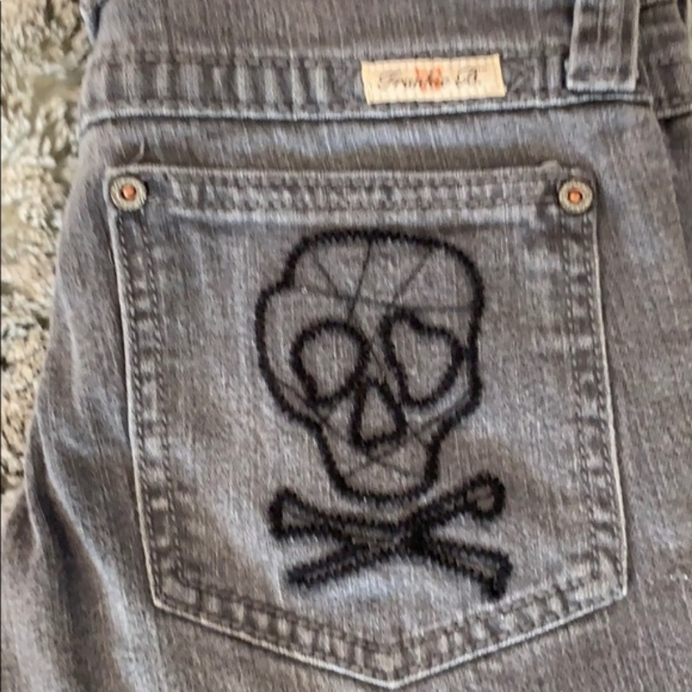 Frankie B distressed jeans, size 0